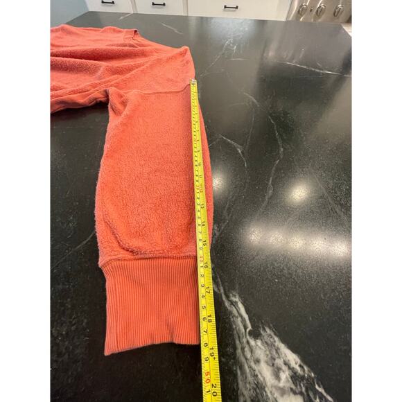 Aerie "chilled out" peach crewneck sweatshirt LG - Picture 9 of 11